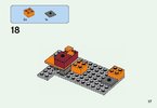 Notice / Instructions de Montage - LEGO - 21139 - The Nether Fight: Page 17