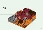 Notice / Instructions de Montage - LEGO - 21139 - The Nether Fight: Page 31