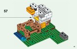 Notice / Instructions de Montage - LEGO - 21140 - The Chicken Coop: Page 61