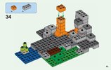 Notice / Instructions de Montage - LEGO - 21141 - The Zombie Cave: Page 43