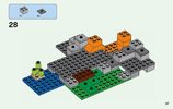 Notice / Instructions de Montage - LEGO - 21141 - The Zombie Cave: Page 37