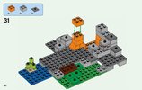 Notice / Instructions de Montage - LEGO - 21141 - The Zombie Cave: Page 40