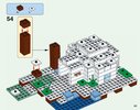 Notice / Instructions de Montage - LEGO - 21142 - The Polar Igloo: Page 63