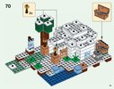 Notice / Instructions de Montage - LEGO - 21142 - The Polar Igloo: Page 75