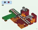 Notice / Instructions de Montage - LEGO - 21143 - The Nether Portal: Page 17