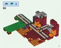 Notice / Instructions de Montage - LEGO - 21143 - The Nether Portal: Page 19