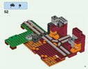 Notice / Instructions de Montage - LEGO - 21143 - The Nether Portal: Page 21