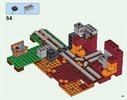 Notice / Instructions de Montage - LEGO - 21143 - The Nether Portal: Page 23