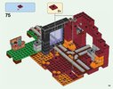 Notice / Instructions de Montage - LEGO - 21143 - The Nether Portal: Page 39