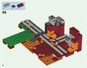 Notice / Instructions de Montage - LEGO - 21143 - The Nether Portal: Page 18