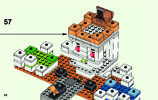 Notice / Instructions de Montage - LEGO - 21145 - The Skull Arena: Page 58