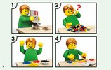 Notice / Instructions de Montage - LEGO - 21148 - Minecraft™ Steve BigFig with Parrot: Page 2