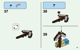 Notice / Instructions de Montage - LEGO - 21148 - Minecraft™ Steve BigFig with Parrot: Page 21