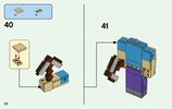 Notice / Instructions de Montage - LEGO - 21148 - Minecraft™ Steve BigFig with Parrot: Page 22