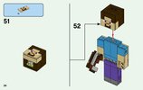 Notice / Instructions de Montage - LEGO - 21148 - Minecraft™ Steve BigFig with Parrot: Page 26