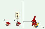 Notice / Instructions de Montage - LEGO - 21148 - Minecraft™ Steve BigFig with Parrot: Page 35