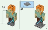 Notice / Instructions de Montage - LEGO - 21149 - Minecraft™ Alex BigFig with Chicken: Page 27