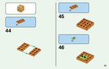 Notice / Instructions de Montage - LEGO - 21149 - Minecraft™ Alex BigFig with Chicken: Page 23