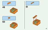 Notice / Instructions de Montage - LEGO - 21149 - Minecraft™ Alex BigFig with Chicken: Page 25