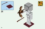 Notice / Instructions de Montage - LEGO - 21150 - Minecraft™ Skeleton BigFig with Magma Cu: Page 24