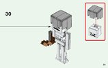 Notice / Instructions de Montage - LEGO - 21150 - Minecraft™ Skeleton BigFig with Magma Cu: Page 23