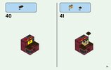 Notice / Instructions de Montage - LEGO - 21150 - Minecraft™ Skeleton BigFig with Magma Cu: Page 31