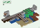 Notice / Instructions de Montage - LEGO - 21155 - The Creeper™ Mine: Page 81