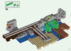 Notice / Instructions de Montage - LEGO - 21155 - The Creeper™ Mine: Page 79