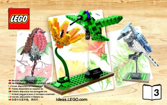 Les oiseaux 21301 | Ideas | Boutique LEGO® officielle FR