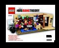 Notice / Instructions de Montage - LEGO - Ideas - 21302 - The Big Bang Theory: Page 1