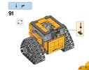 Notice / Instructions de Montage - LEGO - Ideas - 21303 - WALL•E: Page 75