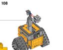 Notice / Instructions de Montage - LEGO - Ideas - 21303 - WALL•E: Page 84