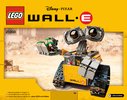 Notice / Instructions de Montage - LEGO - Ideas - 21303 - WALL•E: Page 1