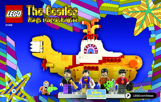 Notice / Instructions de Montage - LEGO - Ideas - 21306 - Yellow Submarine: Page 1