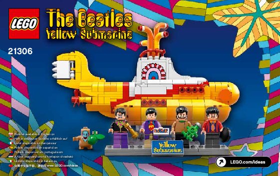 Notice / Instructions de Montage - LEGO - Ideas - 21306 - Yellow Submarine: Page 1