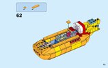 Notice / Instructions de Montage - LEGO - Ideas - 21306 - Yellow Submarine: Page 73