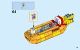 Notice / Instructions de Montage - LEGO - Ideas - 21306 - Yellow Submarine: Page 75