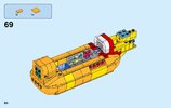 Notice / Instructions de Montage - LEGO - Ideas - 21306 - Yellow Submarine: Page 80