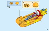 Notice / Instructions de Montage - LEGO - Ideas - 21306 - Yellow Submarine: Page 81