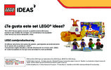 Notice / Instructions de Montage - LEGO - Ideas - 21306 - Yellow Submarine: Page 8