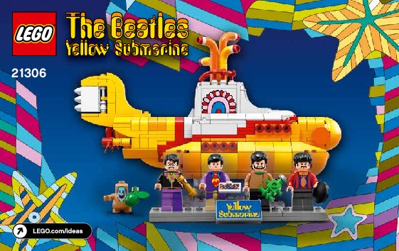 Notice / Instructions de Montage - LEGO - Ideas - 21306 - Yellow Submarine: Page 1