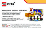 Notice / Instructions de Montage - LEGO - Ideas - 21306 - Yellow Submarine: Page 8