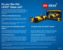 Notice / Instructions de Montage - LEGO - Ideas - 21307 - Caterham Seven 620R: Page 192