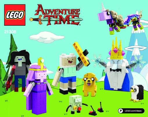 Notice / Instructions de Montage - LEGO - Ideas - 21308 - Adventure Time™: Page 1