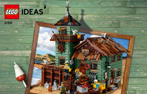 Notice / Instructions de Montage - LEGO - Ideas - 21310 - Le vieux magasin de pêche: Page 1