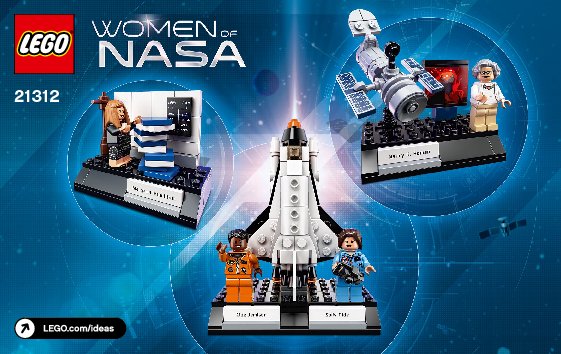 Notice / Instructions de Montage - LEGO - Ideas - 21312 - Les femmes de la NASA: Page 1