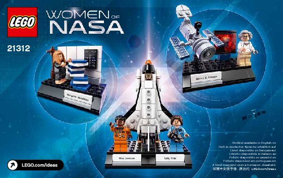 Notice / Instructions de Montage - LEGO - Ideas - 21312 - Les femmes de la NASA: Page 1