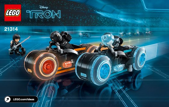 Notice / Instructions de Montage - LEGO - 21314 - TRON: Legacy: Page 1