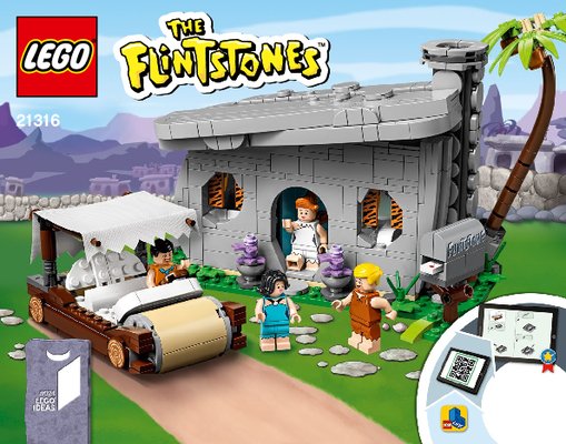 Notice / Instructions de Montage - LEGO - 21316 - The Flintstones: Page 1