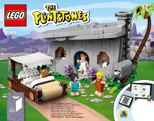 Notice / Instructions de Montage - LEGO - 21316 - The Flintstones: Page 1